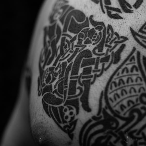 Detail Keltisches Tattoo